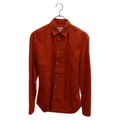Maison Margiela (メゾンマルジェラ) 17AW コットン 長袖シャツ オレンジ S50DL0321のサムネイル