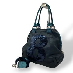 SAZABY トートバッグ PVC レザー ブラック A4 1350 - メルカリ