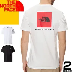 ノースフェイス THE NORTH FACE Tシャツ 半袖 メンズ バックプリント レッドボックス クルーネック 丸首 ブランド 綿 大きいサイズ 白 ホワイト REDBOX TEE NF0A87NP