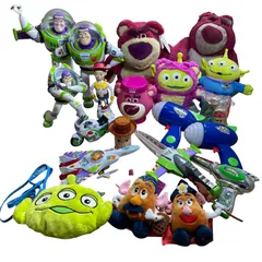 ★ トイストーリー グッズ  25点 まとめ商品 トーキングフィギュア、おもちゃ、ロッツォぬいぐるみ など ジャンク品 4.4kg