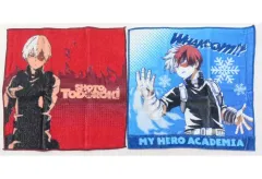 【中古】タオル・手ぬぐい 轟焦凍 ミニタオルセット(2枚セット) 「僕のヒーローアカデミア」 ユニバーサル・スタジオ・ジャパン2024限定
