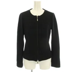 ナラカミーチェ NARA CAMICIE ノーカラージャケット 30-52-21-106 ウール 1 黒 ブラック /☆G ■BMのサムネイル