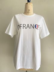 EEL プリント Tee E-19517 OFRANCE ホワイト M