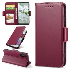 Xperia 1 VI ケース手帳型 SO-51E SOG13 ケース ソニー エクスペリア1 VI カバー SOG13 手帳型ケース SO-51E ケース手帳 スマホケース 携帯ケース Xperia 1 VI case 肌触り良いレザー RFID カード 0