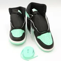 【未使用】ナイキ NIKE スニーカー AIR JORDAN 1 RETRO HIGH OG エアジョーダン 1 レトロ OG DZ5485 130 表示サイズ28cm グリーングロー 【yy】【中古】4000009801800054