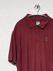 【NIKE】00s 刺繍ロゴ ショートスリーブ ポロシャツ XL ビックサイズ 半袖 ナイキ ヴィンテージ 古着