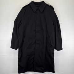 古着 80's/80年代 ヴィンテージ ミリタリー  ステンカラーコート 米軍実物 ロング ライナー付き 1985年 38R  ブラック メンズ