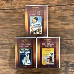 DVD  ディズニーアーリークラシックス３作品　ファンタジア　わんわん物語　ピノキオ/声の出演　藤田淑子　他/0225015343-YPGF08922