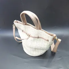 ◇ Θ OPAQUE CLIP 2WAY トート ショルダーバッグ ベージュ アイボリー系 レディース E  【1502180014079】