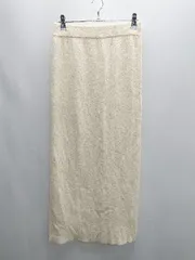 ◇ SHENERY シーナリー ロング丈 タイト スカート サイズF オフホワイト系 レディース E  【1408220009701】