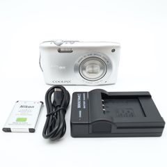美品　ニコン COOLPIX　S3300 クリスタルシルバー