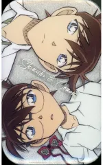 【中古】バッジ・ピンズ 江戸川コナン＆工藤新一 「名探偵コナン Rolesシリーズ 缶バッジ」 中国限定