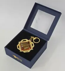 【中古】キーホルダー 璃月・岩 2023嘉年相聚シリーズ 神の目キーホルダー 「原神☆FES 2023 in Shanghai 跨越塵世 于此相聚」のサムネイル