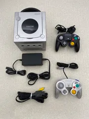 ゲームキューブ 本体 シルバー 動作品　コントローラー2点　ゲームボーイプレイヤー付き
