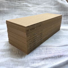 mdf 板材 長方形 端材 diy 7㎜ 20枚 板 木材 MDF-011