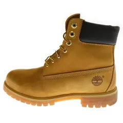 Timberland (ティンバーランド) 6IN PREM BT WHEAT NB 6インチ プレミアム ウィート ヌバック ブラウン レザーブーツ US9.5/27.5cm TB010061