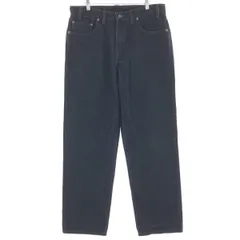 古着 90年代 リーバイス Levi's 550 RELAXED FIT ブラックジーンズ テーパードデニムパンツ カナダ製 メンズw34 ヴィンテージ/taa001256