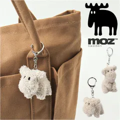 ☆ moz ぬいぐるみチャーム moz モズ ぬいぐるみチャーム バッグチャーム バッグアクセサリー ぬいぐるみ キーホルダー 高校生 おしゃれ かわいい 可愛い 動物 女の子 子ども 子供 マスコット アニマル エルク 北欧雑貨 ブランド 小物