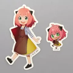 【中古】シール・ステッカー アーニャ・フォージャー ミニステッカーセット(2枚入り) 「SPY×FAMILY×SWEETS PARADISE」