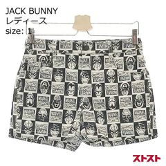 JACK BUNNY 잭 버니 × MARVEL 쇼트 팬츠 코믹 총무늬 화이트계 1 [240101065723]#