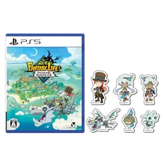 【新品】 ファンタジーライフｉ グルグルの竜と時をぬすむ少女 -PS5 【.co.jp限定特典】ストーリーキャラクター ダイカットステッカー6種セット 同梱 0