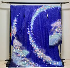 【正絹振袖・仕立上り品】 訳あり大特価！　⚠️振袖単品です