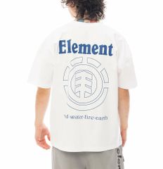 2025春夏 新品【ELEMENT/エレメント】FLAME SS Tシャツ WHT メンズ BF02A211