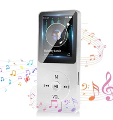 MP3プレーヤー Bluetooth5.1 有線 無線 音楽プレイヤー 32GB付属 128GBまで拡張可能 6種イコライザー設定 Sdove HIFI音質 内蔵スピーカー 音量調節 小型 軽量 ダイレクト録音のサムネイル