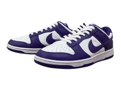 NIKE (ナイキ) DUNK LOW RETRO COURT PURPLE ダンクロー スニーカー DD1391-104 27cm US9 ホワイト パープル メンズ/078