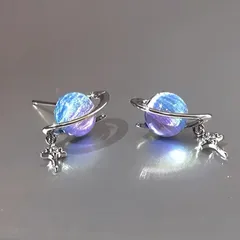 17.惑星デザインピアス