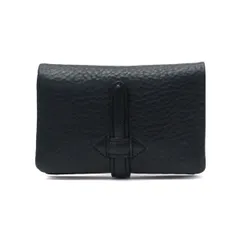 クレドラン 財布 CLEDRAN 二つ折り財布 小銭入れ ADORE WALLET M アドレ 二つ折り 小さめ 本革 レディース S-6218 ブラック(83-0551)のサムネイル