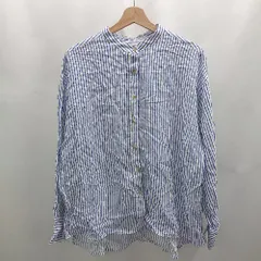 ◇ ⊂ CIAOPANIC TYPY チャオパニックティピー ストライプ 長袖 デザインシャツ サイズone ブルー系 メンズ　レディース E  【1506230025701】