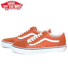 23.5 バンズ オールドスクール レディース オレンジ VANS OLD SKOOL COLOR THEORY BURNT OCHRE