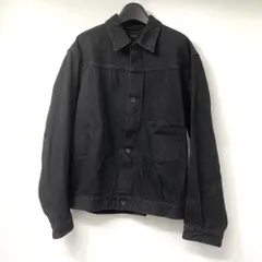 comoli デニムジャケット　サイズ1 中古・古着通販】COMOLI (コモリ) デニムジャケット ブラック