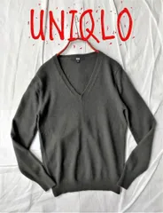 ユニクロ UNIQLO カシミヤVネックニット