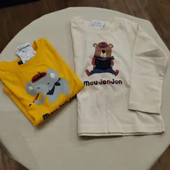 moujonjon クマ　ゾウ　ロンT m54801