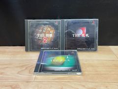 [THE将棋2][THE花札][THEテニス] PS1 プレステ ソフト mEE015 ● ★