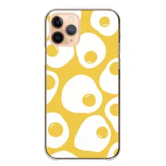 iPhone12 mini  ケース カバー アイフォン12 ミニ スマホケース ハードケース 卵 たまご 目玉焼き かわいい イエロー 黄色 水色 ライトブルー スウェーデン 北欧 カラー06