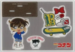 【中古】アクリルスタンド・アクリルパネル [単品] 江戸川コナン アクリルスタンド 「名探偵コナン×しまむら 6点セット」