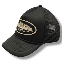 Corteiz Alcatraz Trucker Hat アルカトラズ  トラッカーハット キャップ 帽子 コルテイズ  ブラック F  85101A3