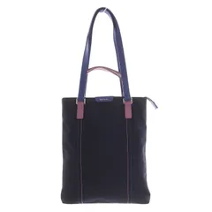 ポールスミス PAUL SMITH カラーハンドル 2WAYバッグ ショルダーバッグ ハンドバッグ ロゴ 紺のサムネイル