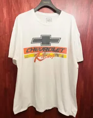 CHEVROLET Racing OFFICIAL 両面プリントTシャツ ホワイト S/Mサイズ