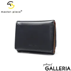 【正規取扱店】 マスターピース 財布 メンズ レディース コンパクト master-piece 本革 ブランド 日本製 三つ折り財布 ウォレット 革 レザー 小さめ ミニ財布 カード入れ Notch ミドルウォレット 223053のサムネイル