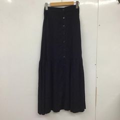RCWB アールシーダブリュービー スカート ロングスカート 420BAK31-0100 ローフレアフロントボタンスカート
