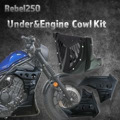 セット割 4,500円オフ！】レブル250 (2017~2022) アンダーカウル