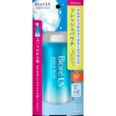 ビオレ ＵＶ アクアリッチ ウォータリーエッセンス フレッシュパウチ 120ｇ つけかえ用 日焼け止め SPF50