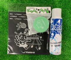 新品　ヤサカメンテナンス用品 キャラシリーズ　あわのさん、にゃんこカテスポ、キャラシート