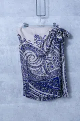 DRIES VAN NOTEN　ドリス ヴァン ノッテン　ペーズリー柄シルク巻きスカート_iD231007-003のサムネイル