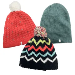 【2026年 新春セール】オニール O'neill 帽子 ニットキャップ ビーニー ロゴ ワンポイント 防寒 レディース