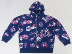 【中古】アウターウェア ミッキー＆フレンズ 吹き出しデザインパーカー ブルー Mサイズ 「ディズニー」 東京ディズニーリゾート限定